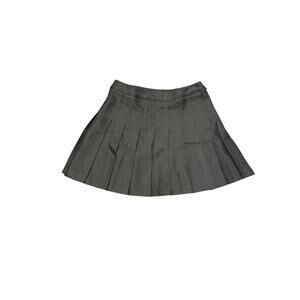 Forever 21 Brown Box Pleat Mini Skirt Schoolgirl Aesthetic Size S Small preppy